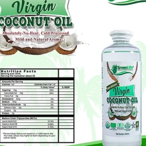 Organic Virgin Coconut Oil 500ml