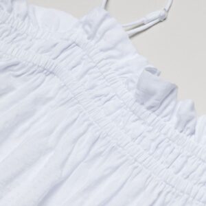 Sleeveless Dress (White)