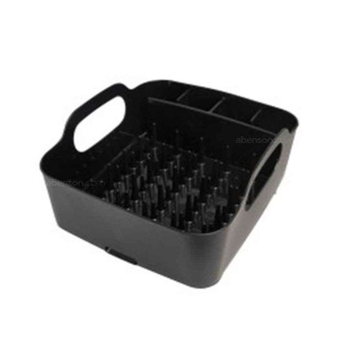 Umbra Tub Dish Rack Smoke