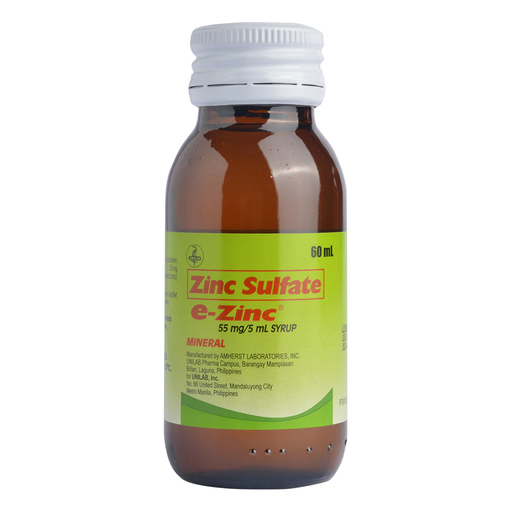 E ZINC Zinc Sulfate 60ml