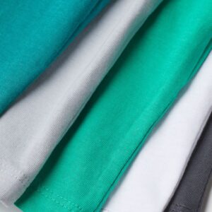 5-Packs Jersey Tops (Green/Dark Turquoise)
