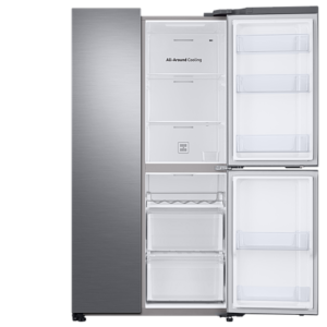 SAMSUNG 24.3 CU.FT. SIDE BY SIDE REFRIGERATOR (SILVER MATTE RS63R5561M9/TC)
