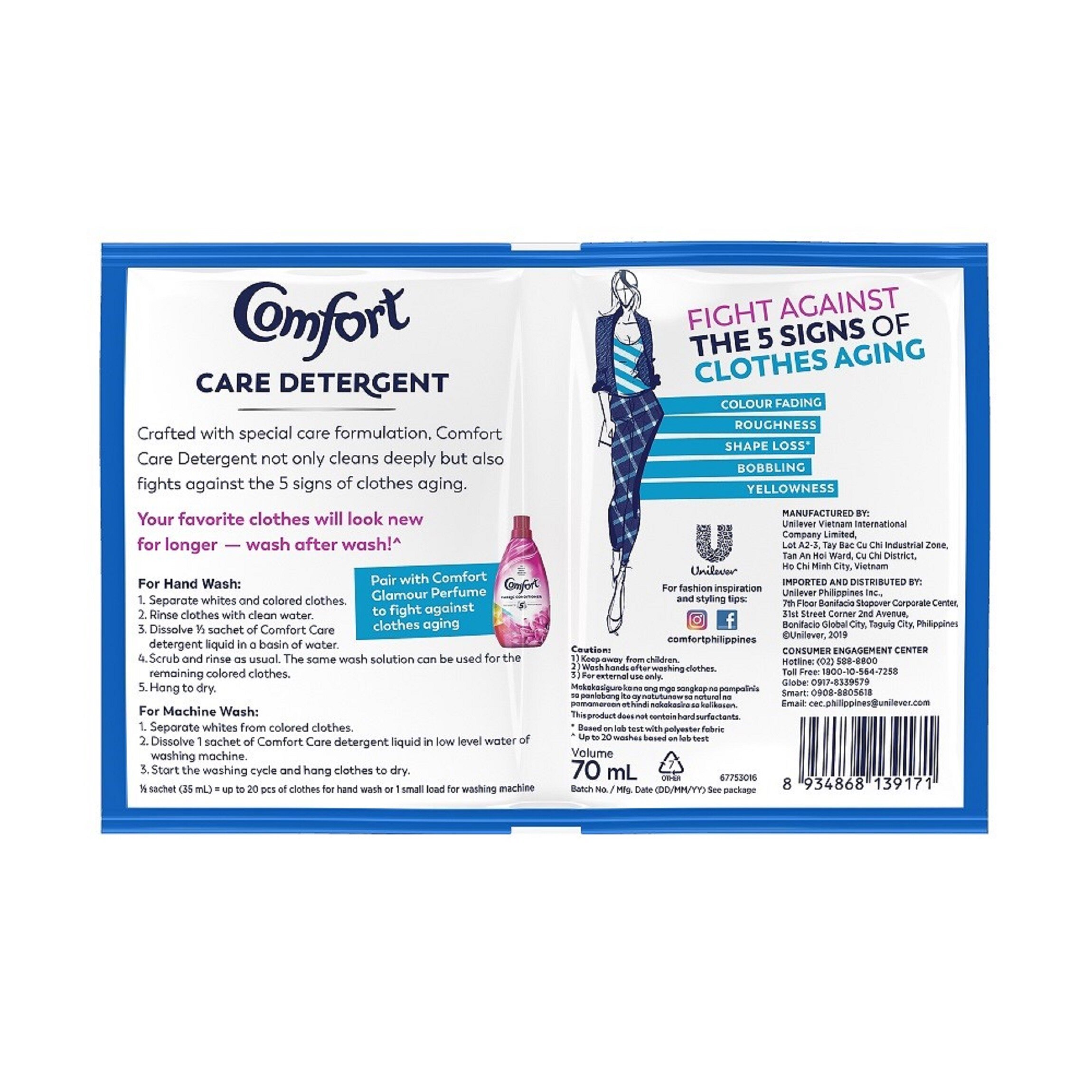 COMFORT Liquid Detergent Casual Care 70ml