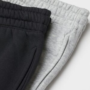 2-Pack Sweatpants (Black/Grey Marl)