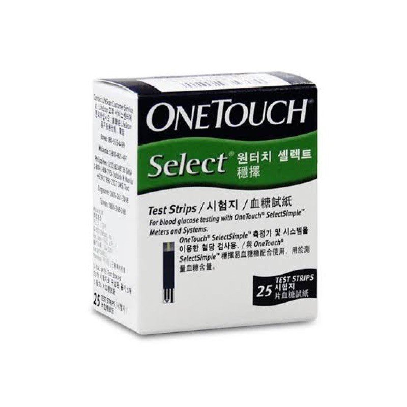 One Touch Select test Strips