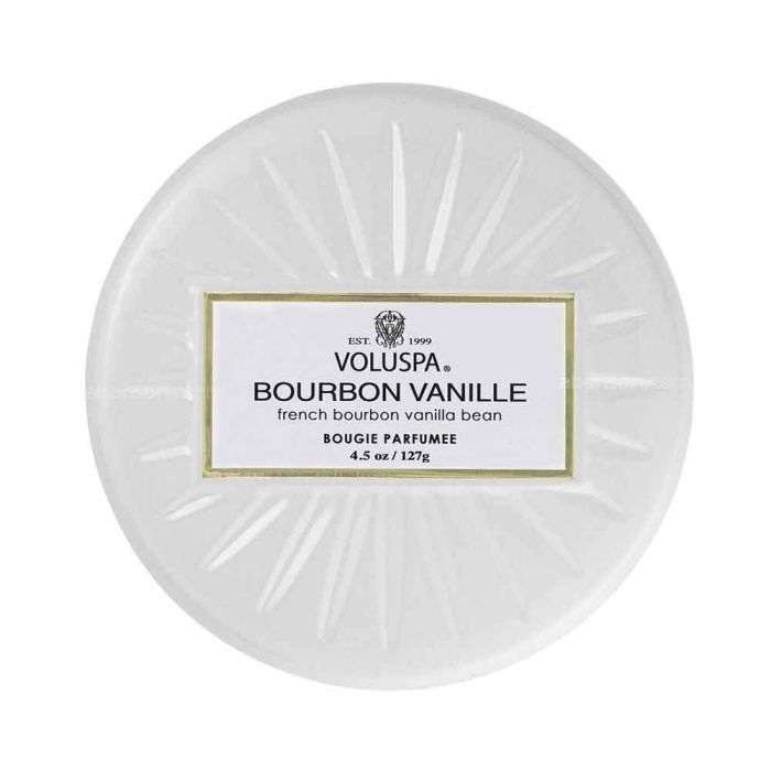Voluspa Bourbon Vanille Mini Tin Candle