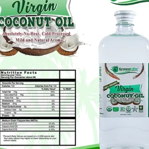 Organic Virgin Coconut Oil 1000ml