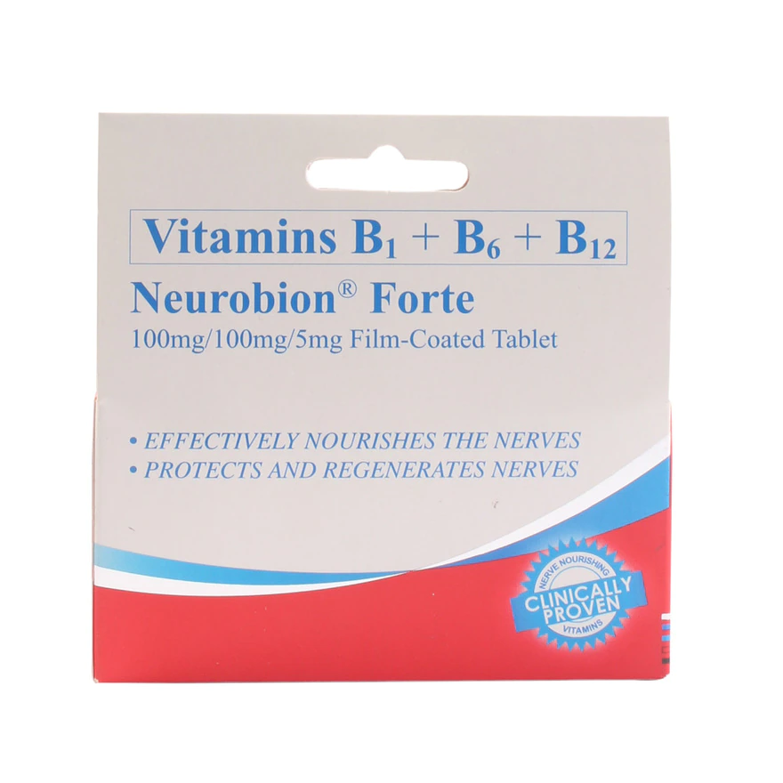 Neurobion, Vitamin B Complex Tablets x 10 Tablets/Pack