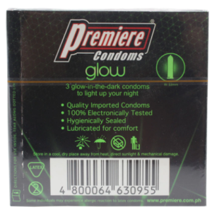 PREMIERE Glow Condoms 3s