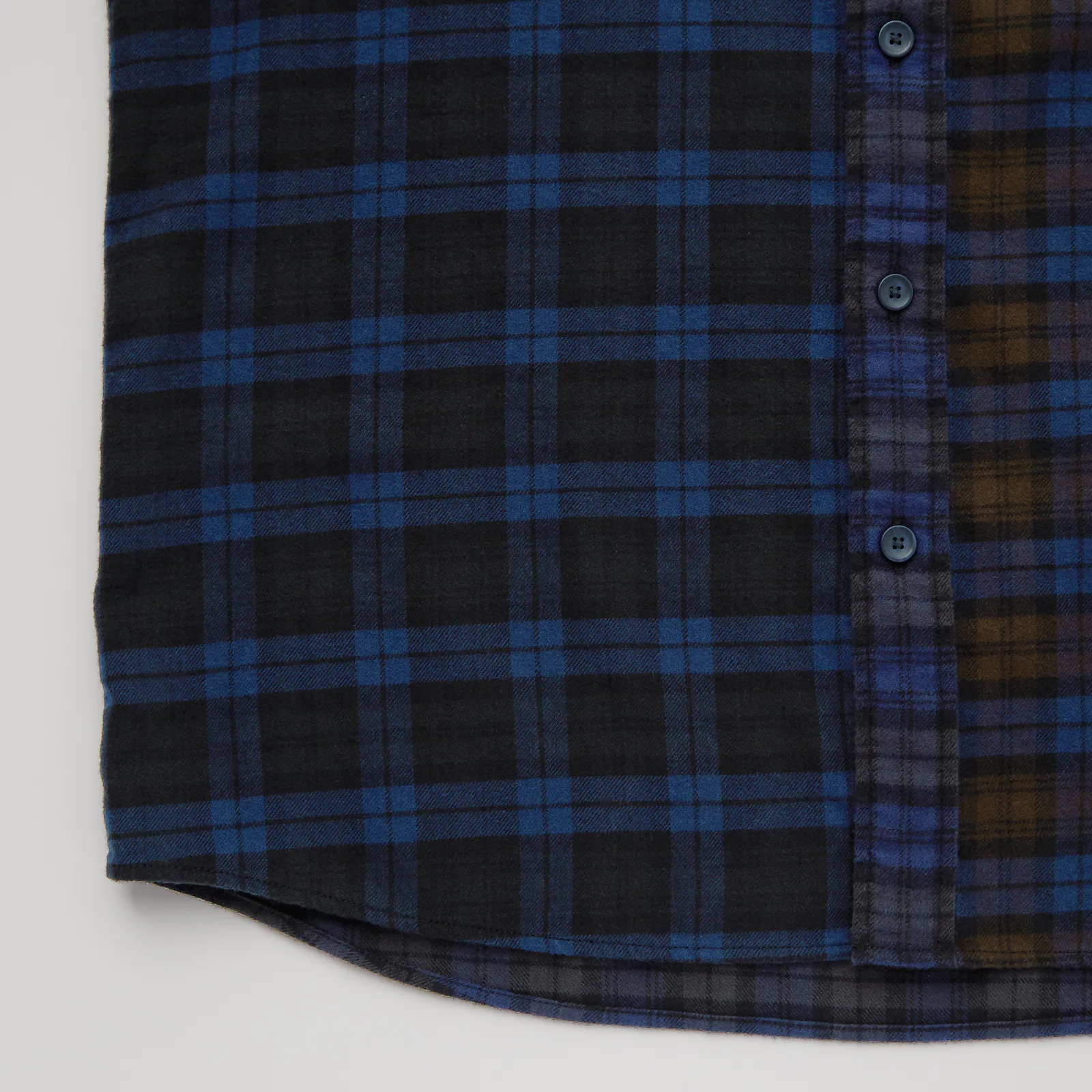 Flannel Checked Long Sleeve Shirt