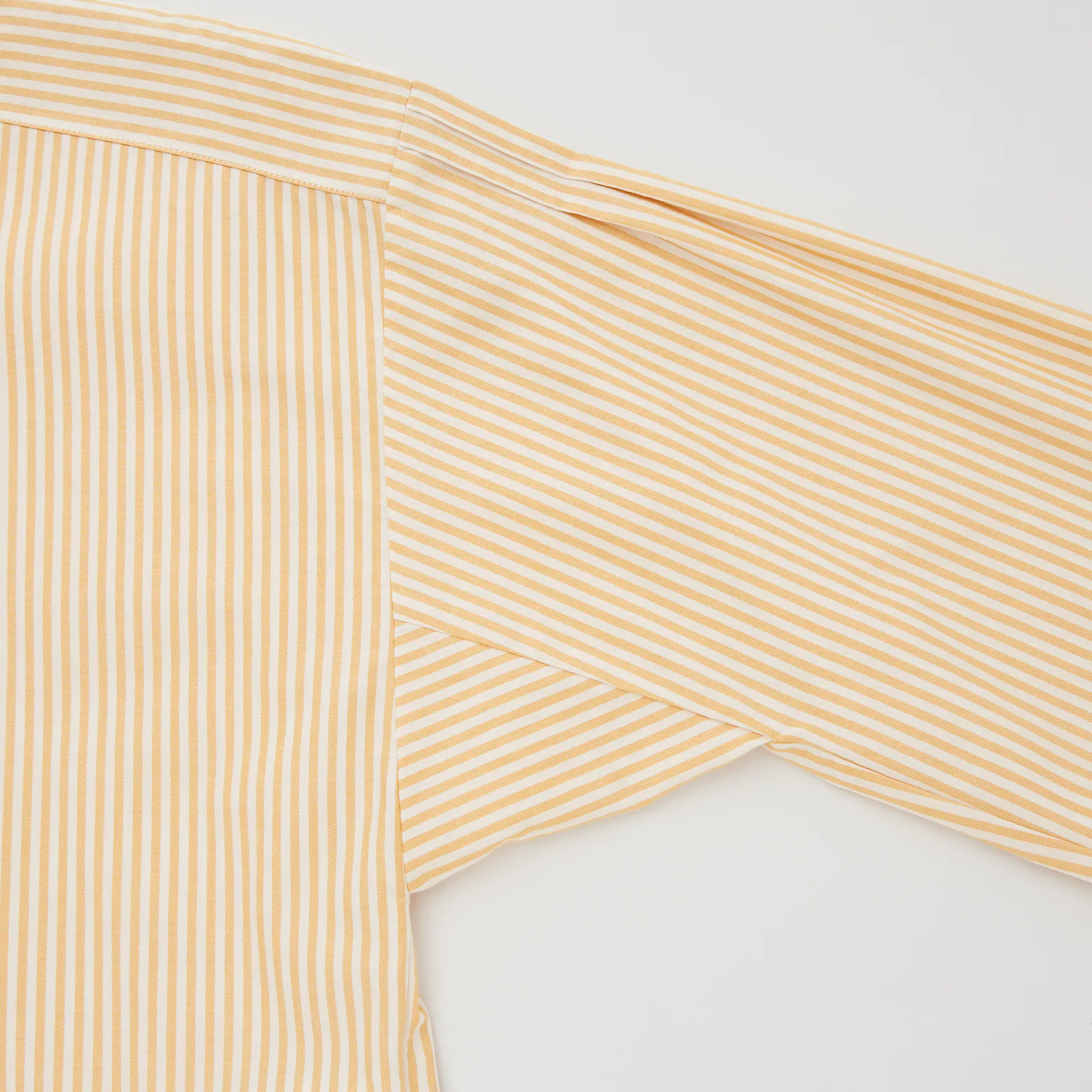 (WOMEN) Ines De La Fressange Cotton Twill Striped Pullover Long Sleeve Shirt