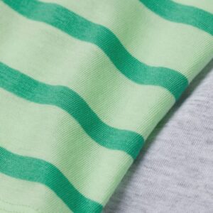 2-Pack T-Shirts (Light green/Striped, Dark blue/Block-coloured, Dark green/Striped)